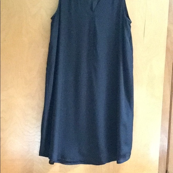 BB Dakota black shift dress with lace yoke, M - Picture 4 of 8